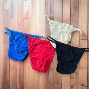 Lot of Four Men’s Briefs - Skinny Size Small